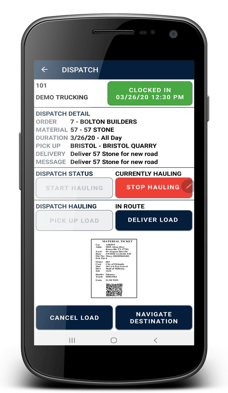 FastWeigh for Haulers Truck Scale Ticketing & Dispatching Software
